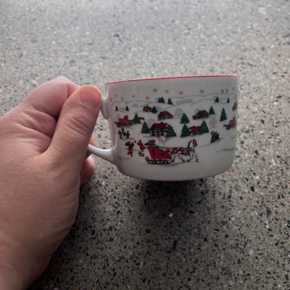 Christmas Winter Scene Mug